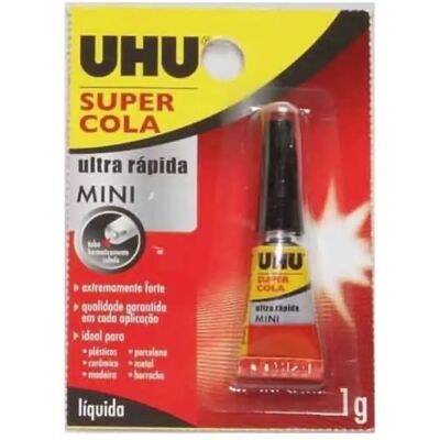 UHU Super Cola - Ultra Rápida - 1g UHU Super Cola - Ultra Rápida - 1g