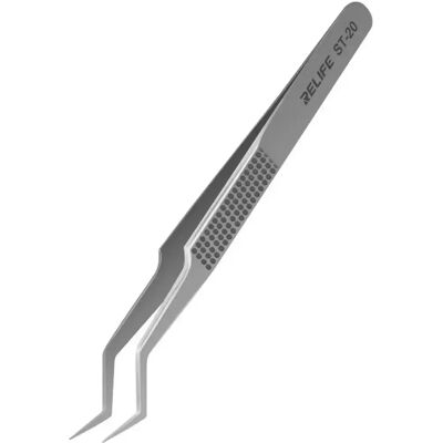 Relife ST-20 - Pinça de posicionamento curva ZigZag - 140mm Relife ST-20 - Pinça de posicionamento curva ZigZag - 140mm