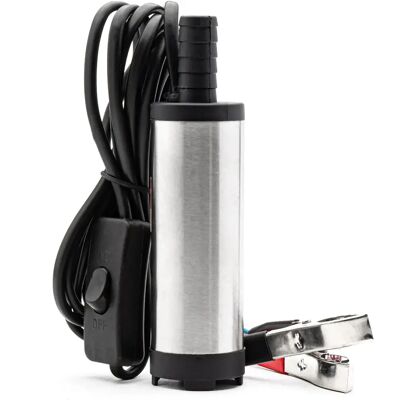AMiO - Bomba elétrica submersível de líquidos (12L/min) - 12V Ø38mm AMiO - Bomba elétrica submersível de líquidos (12L/min) - 12V Ø38mm