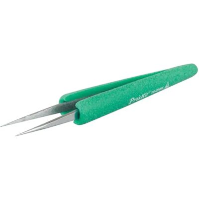 Pro'sKit - TZ-205N - Inox - Pontas finas - Pinça de precisão Pro'sKit - TZ-205N - Inox - Pontas finas - Pinça de precisão