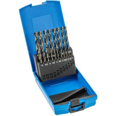 Hogert Technik - HT6D900 - Metal - 1-10mm - Jogo de brocas Hogert Technik - HT6D900 - Metal - 1-10mm - Jogo de brocas