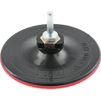 Högert HT8D210 - Prato de suporte em borracha Ø125mm M14 Högert HT8D210 - Prato de suporte em borracha Ø125mm M14