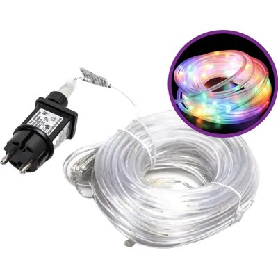 GSC Evolution - Mangueira LED de Natal RGB 230Vac (c/ 8 funções ) IP44 - Ø6mm x 4m GSC Evolution - Mangueira LED de Natal RGB 230Vac (c/ 8 funções ) IP44 - Ø6mm x 4m
