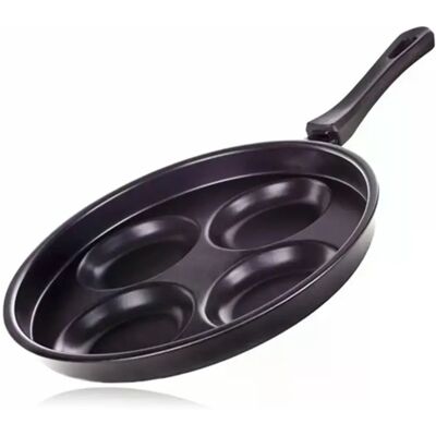 Frigideira antiaderente de 4 panquecas Ø24cm Frigideira antiaderente de 4 panquecas Ø24cm