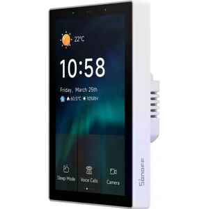 Sonoff NSPanel Pro 120 - Ecrã tátil multifuncional HMI inteligente WiFi / Zigbee Hub / Matter - 4.7'' Branco Sonoff NSPanel Pro 120 - Ecrã tátil multifuncional HMI inteligente WiFi / Zigbee Hub / Matter - 4.7'' Branco