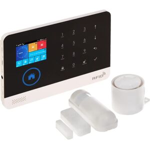 Sistema de alarme WiFi+GSM+4G com RFID - Segurança residencial Sistema de alarme WiFi+GSM+4G com RFID - Segurança residencial