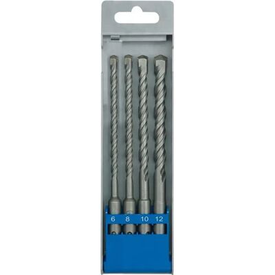 Extol 23902 - SDS Ø6/8/10/12x160mm - jogo de brocas Extol 23902 - SDS Ø6/8/10/12x160mm - jogo de brocas