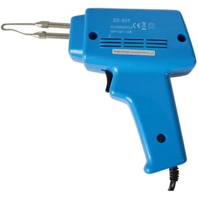 ZD-507A - Ferro de soldar tipo pistola 230V 100W c/ led ZD-507A - Ferro de soldar tipo pistola 230V 100W c/ led
