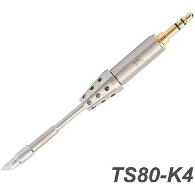 Miniware - TS80-K4 - Faca 4mm - Ponta de solda Miniware - TS80-K4 - Faca 4mm - Ponta de solda
