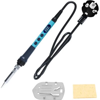 PCWork PCW09B - Ferro de soldar 90W c/ ecrã LED e temperatura ajustável (180-480ºC) PCWork PCW09B - Ferro de soldar 90W c/ ecrã LED e temperatura ajustável (180-480ºC)