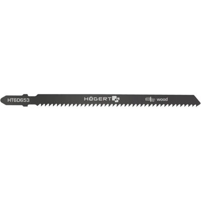Högert HT6D653 - Lâminas para serra tico-tico 126mm p/ madeira corte rápido - 5 und Högert HT6D653 - Lâminas para serra tico-tico 126mm p/ madeira corte rápido - 5 und