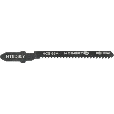 Högert HT6D657 - Lâminas para serra tico-tico 76mm p/ madeira corte curvo 50mm - 5 und Högert HT6D657 - Lâminas para serra tico-tico 76mm p/ madeira corte curvo 50mm - 5 und