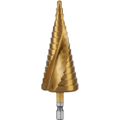 Högert HT6D326 - Broca escalonada em espiral HSS 4..32 mm Högert HT6D326 - Broca escalonada em espiral HSS 4..32 mm