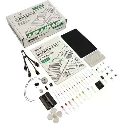 Kitronik Inventor's Kit - Kit didático educacional 10 experiências para BBC micro:bit Kitronik Inventor's Kit - Kit didático educacional 10 experiências para BBC micro:bit
