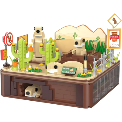 CaDa - Groundhog Life World - 1148 peças - Conjunto de construção CaDa - Groundhog Life World - 1148 peças - Conjunto de construção