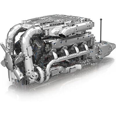 Mould King 10168 Motor V8 – Série de motores Mould King Mould King 10168 Motor V8 – Série de motores Mould King
