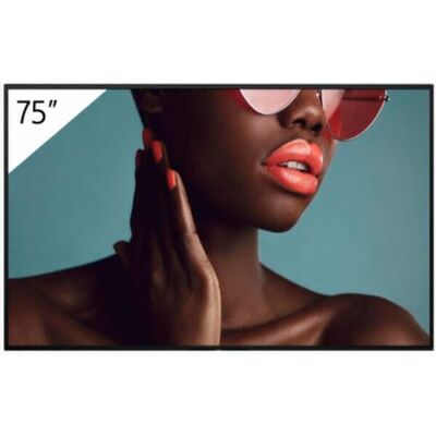 Sony Bravia Professional Displays FW-75BZ40L - 75" Classe Diagonal BZ40L Series ecrã LCD com luz de fundo LED - sinalização digital - Android TV - 4K UHD (2160p) 3840 x 2160 - HDR - Direct LED Sony Bravia Professional Displays FW-75BZ40L - 75" Classe Diagonal BZ40L Series ecrã LCD com luz de fundo LED - sinalização digital - Android TV - 4K UHD (2160p) 3840 x 2160 - HDR - Direct LED