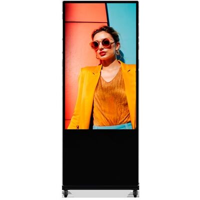 HIKVISION Totem com monitor 55" 4K - Sinalética digital local USB - Sinalética digital FocSign (opcional) - Utilização em interiores - Funcionamento 24/7 - Android 13 HIKVISION Totem com monitor 55" 4K - Sinalética digital local USB - Sinalética digital FocSign (opcional) - Utilização em interiores - Funcionamento 24/7 - Android 13