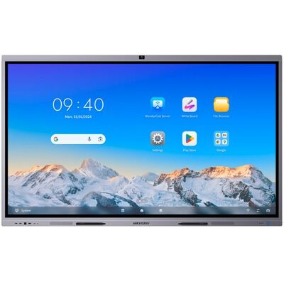 Monitor Interativo Hikvision 65'' 4K com Câmera - Sinalização Digital Monitor Interativo Hikvision 65'' 4K com Câmera - Sinalização Digital