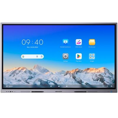 HIKVISION Monitor interativo 98" - Resolução 4K - Android 13 e Google EDLA - Processador Octa-Core - 8 GB RAM e 128 GB ROM HIKVISION Monitor interativo 98" - Resolução 4K - Android 13 e Google EDLA - Processador Octa-Core - 8 GB RAM e 128 GB ROM