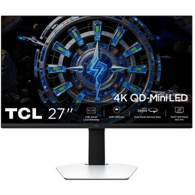 TCL - Monitor 27" QD-MiniLED Premium 4K-160Hz / FHD-320Hz 27C2A TCL - Monitor 27" QD-MiniLED Premium 4K-160Hz / FHD-320Hz 27C2A