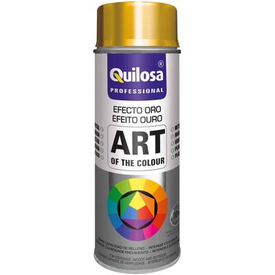 Tinta Spray 400ml Efeito Ouro - Quilosa Tinta Spray 400ml Efeito Ouro - Quilosa