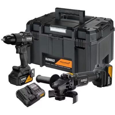 KIT McLaren Berbequim + Rebarbadora 125mm Dewalt XR 18V - DCK2223MP2T-QW KIT McLaren Berbequim + Rebarbadora 125mm Dewalt XR 18V - DCK2223MP2T-QW