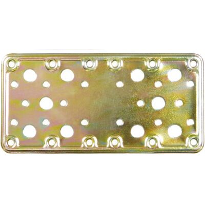 Amig Placa de união bicromatado MOD.502 185 x 90 x 2,2 mm Amig Placa de união bicromatado MOD.502 185 x 90 x 2,2 mm