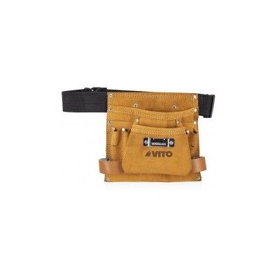 Bolsa simples em couro para ferramentas Vito Bolsa simples em couro para ferramentas Vito