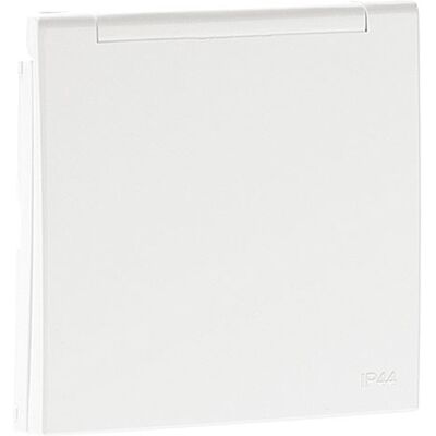 Tampa de Tomada Schuko Articulada Branca Efapel - Tampa Elétrica Tampa de Tomada Schuko Articulada Branca Efapel - Tampa Elétrica