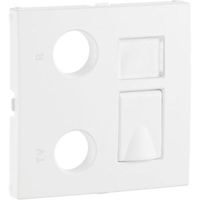 Efapel Modelo 90774Tbr - Tampa para tomada de fibra - Branco Efapel Modelo 90774Tbr - Tampa para tomada de fibra - Branco
