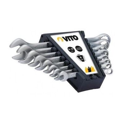 Chave boca / luneta conjunto 8 pçs Vito Chave boca / luneta conjunto 8 pçs Vito
