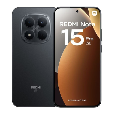 Smartphone Xiaomi Redmi Note 15 Pro 12GB/ 512GB/ 6.83'/ 5G/ Preto Smartphone Xiaomi Redmi Note 15 Pro 12GB/ 512GB/ 6.83'/ 5G/ Preto