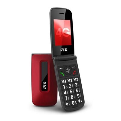 Celular SPC Titan 2 para Idosos/ 4G/ Vermelho Celular SPC Titan 2 para Idosos/ 4G/ Vermelho