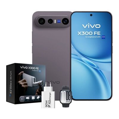 Smartphone Vivo X300 FE 12GB/ 512GB/ 6,31"/ 5G/ Preto/ Inclui Lente Telefoto + Vivo Watch GT2 Smartphone Vivo X300 FE 12GB/ 512GB/ 6,31"/ 5G/ Preto/ Inclui Lente Telefoto + Vivo Watch GT2