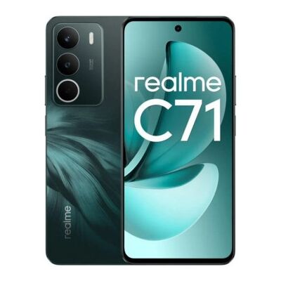 Smartphone Realme C71 4GB/ 256GB/ 6,67"/ Verde Escuro Smartphone Realme C71 4GB/ 256GB/ 6,67"/ Verde Escuro