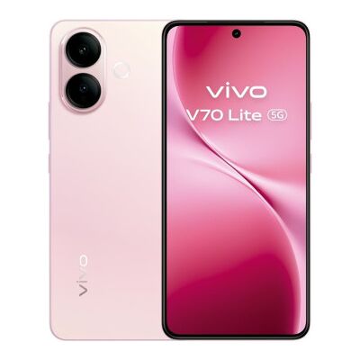 Smartphone Vivo V70 Lite 6GB/ 256GB/ 6,77"/ 5G/ Rosa Smartphone Vivo V70 Lite 6GB/ 256GB/ 6,77"/ 5G/ Rosa