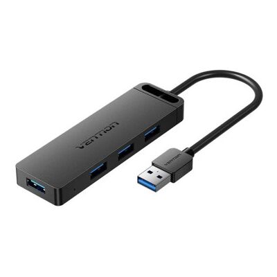 Hub USB 3.0 Vention CHLBF-SCB2/ 4xUSB/ 1xUSB Tipo-C PD Hub USB 3.0 Vention CHLBF-SCB2/ 4xUSB/ 1xUSB Tipo-C PD