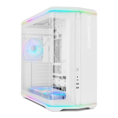 Gabinete Nox Hummer Anvil Mid-Tower para jogos / Branco Gabinete Nox Hummer Anvil Mid-Tower para jogos / Branco