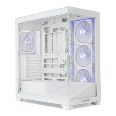 Gabinete Nox Hummer Blade Mid-Tower para jogos / Branco Gabinete Nox Hummer Blade Mid-Tower para jogos / Branco