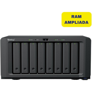 Synology Diskstation DS1825+ NAS/ 8 baias 3,5'- 2,5'/ 32 GB DDR4/ Formato Torre Synology Diskstation DS1825+ NAS/ 8 baias 3,5'- 2,5'/ 32 GB DDR4/ Formato Torre