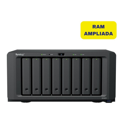 Synology Diskstation DS1825+ NAS/ 8 baias 3,5'- 2,5'/ 16 GB DDR4/ Formato Torre Synology Diskstation DS1825+ NAS/ 8 baias 3,5'- 2,5'/ 16 GB DDR4/ Formato Torre