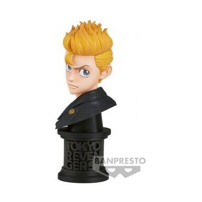 BanPresto Takemichi Hanagaki Escultura Facial - Figura Colecionável 11cm - Tokyo Revengers BanPresto Takemichi Hanagaki Escultura Facial - Figura Colecionável 11cm - Tokyo Revengers