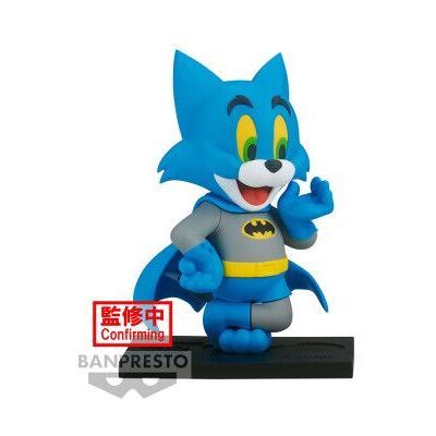 BANPRESTO Figura Tom Batman 100º Aniversário Warner Bros Tom e Jerry 8cm BANPRESTO Figura Tom Batman 100º Aniversário Warner Bros Tom e Jerry 8cm