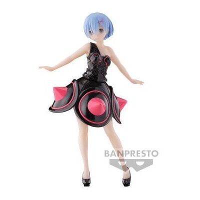 BANPRESTO Figura Rem Morning Star Dreess Re:Zero Começando a Vida em Outro Mundo 20cm BANPRESTO Figura Rem Morning Star Dreess Re:Zero Começando a Vida em Outro Mundo 20cm