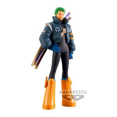 BANPRESTO Figura Egghead Roronoa Zoro Grandline Série One Piece 17cm BANPRESTO Figura Egghead Roronoa Zoro Grandline Série One Piece 17cm