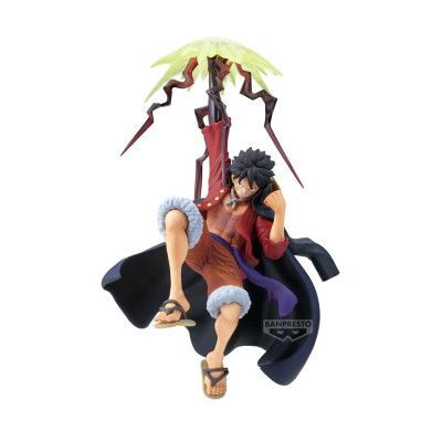 BANPRESTO Figura Macaco D Luffy Registro de Batalha One Piece 15cm BANPRESTO Figura Macaco D Luffy Registro de Batalha One Piece 15cm