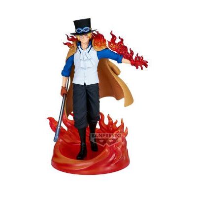 BANPRESTO Figura The Shukko Sabo Edição Especial One Piece 17cm BANPRESTO Figura The Shukko Sabo Edição Especial One Piece 17cm