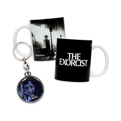 SD TOYS Caneca e chaveiro de metal do Exorcista SD TOYS Caneca e chaveiro de metal do Exorcista