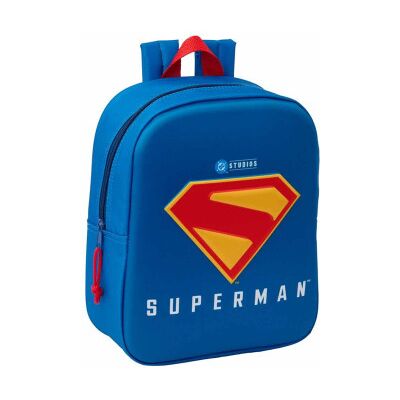 SAFTA Mochila Superman DC Comics 3D 27cm SAFTA Mochila Superman DC Comics 3D 27cm